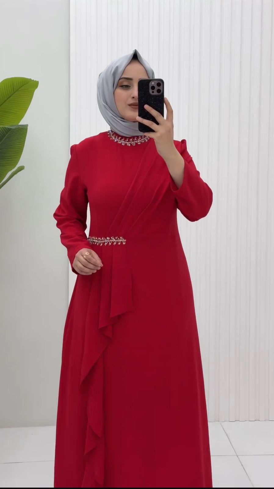 Fancy Abya Dress With Hijab