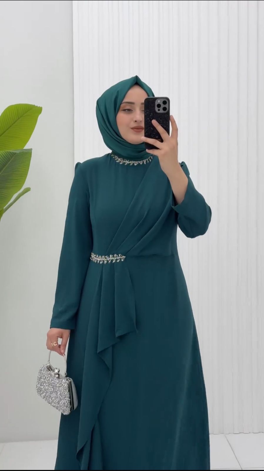 Fancy Abya Dress With Hijab