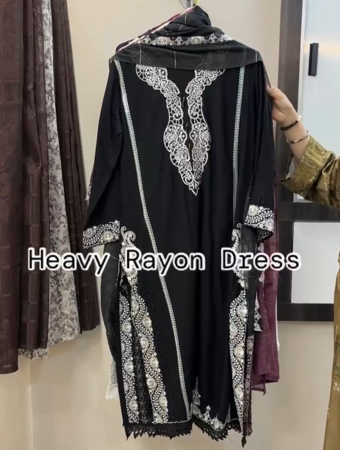 Get Any 2 Stitched 3 Pcs Reyon Dress